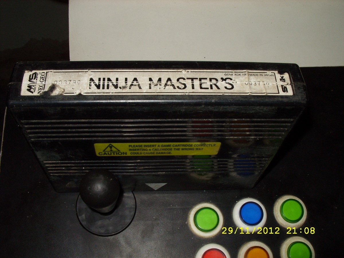 Ninja Masters Para Neo Geo Mvs Fliperama Mlb F 3472831918 112012 