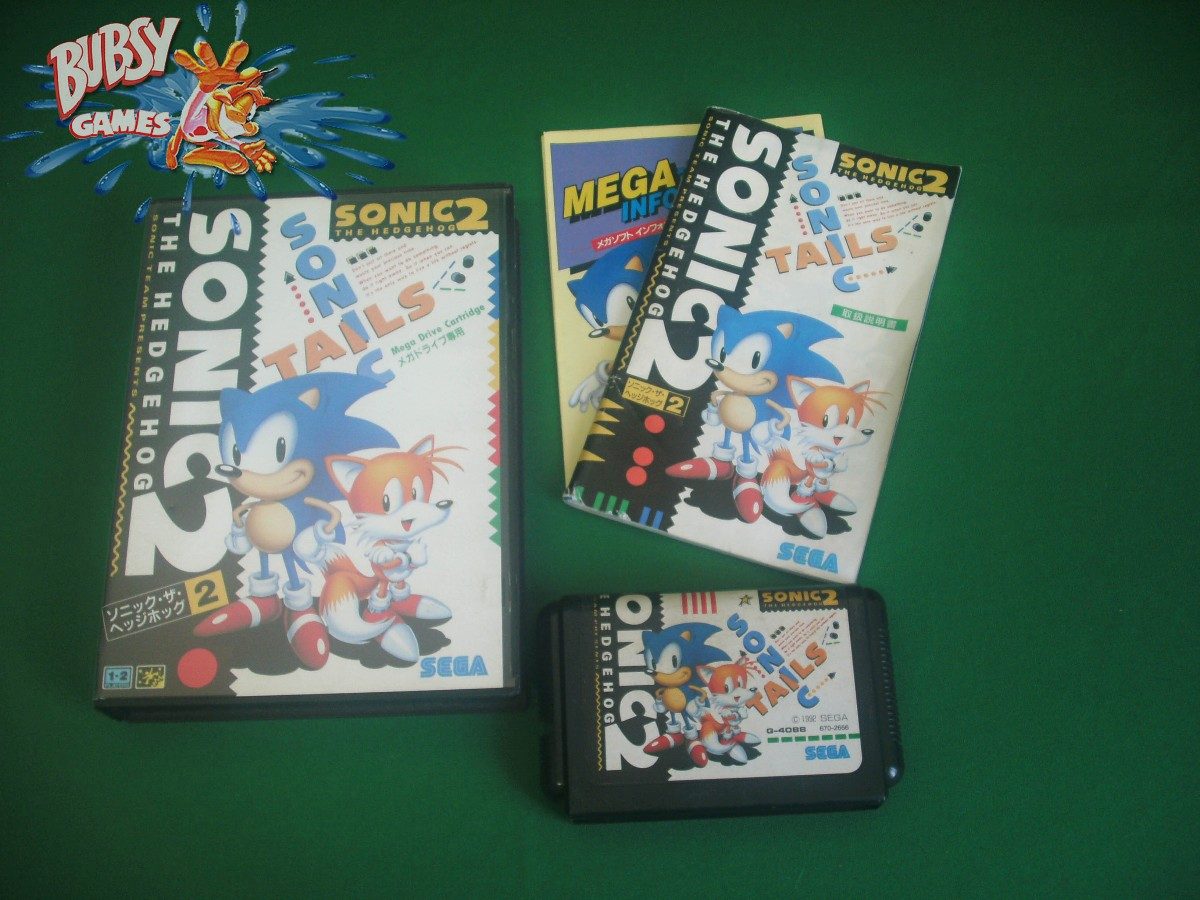 Sonic the Hedgehog 2 (Japonês) - Mega Drive - RetroSpace