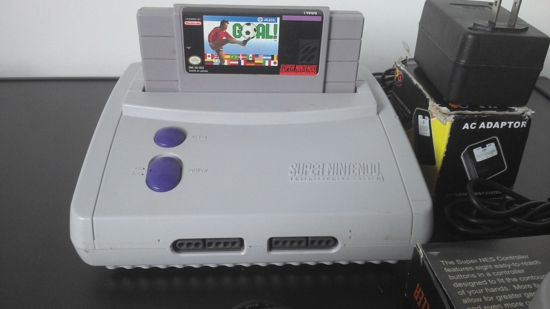 Super Nintendo Baby Snes Com Controle Cabo Fonte Retro Games