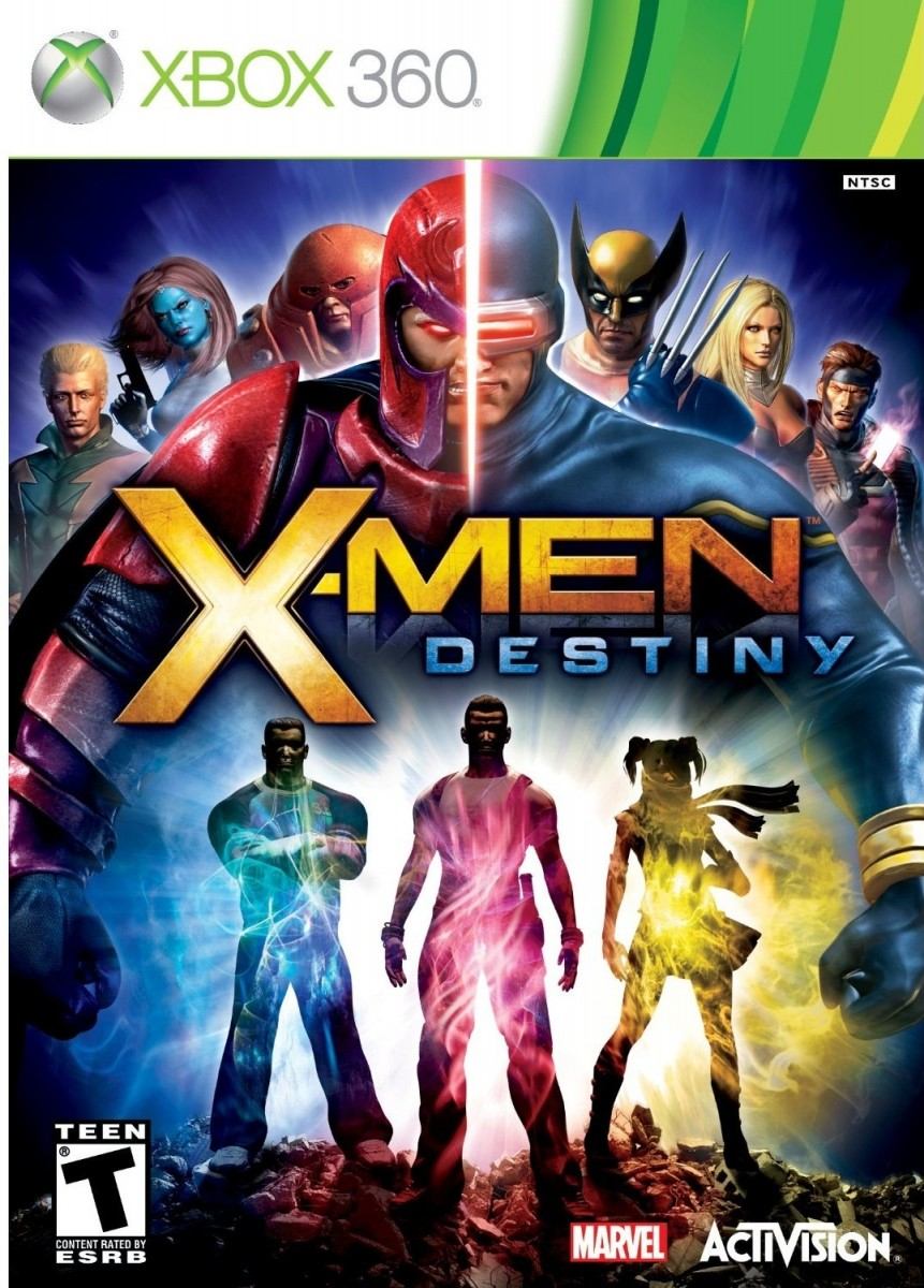 X Men Destiny Jogo Rpg Acao Para Xbox 360 Retro Games